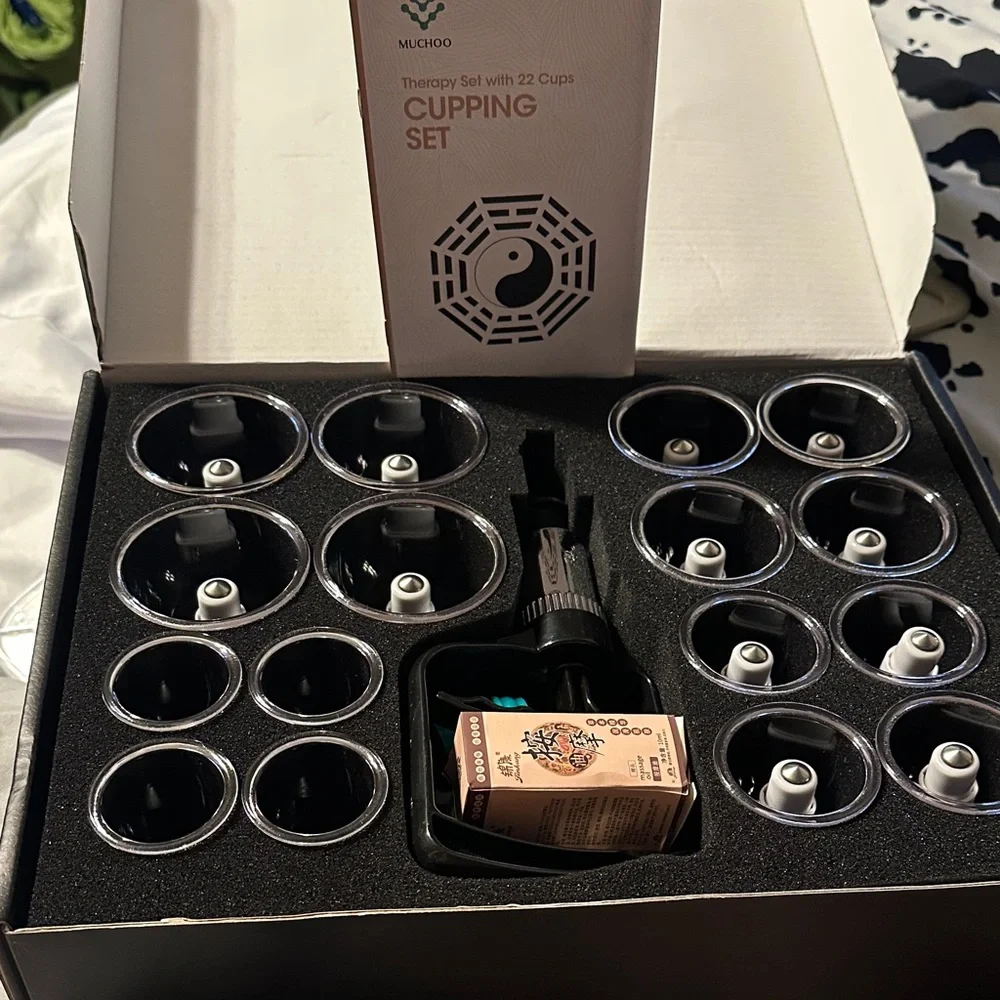 Black Cupping Set - 22pcs - Picture 2 of 2